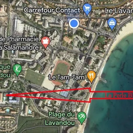 Studio Dans Residence Piscine 500M De La Plage 2** Le Lavandou Exterior foto